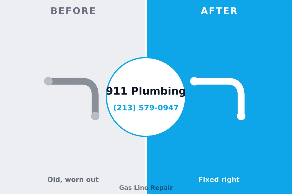 Before and after: plumbing company Centerville, IA